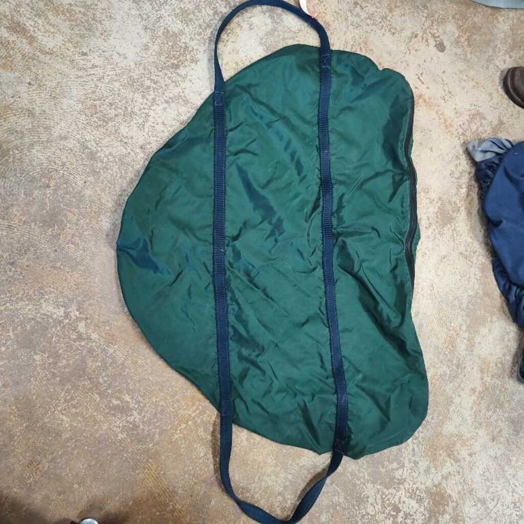 Nylon Saddle Cover, Green