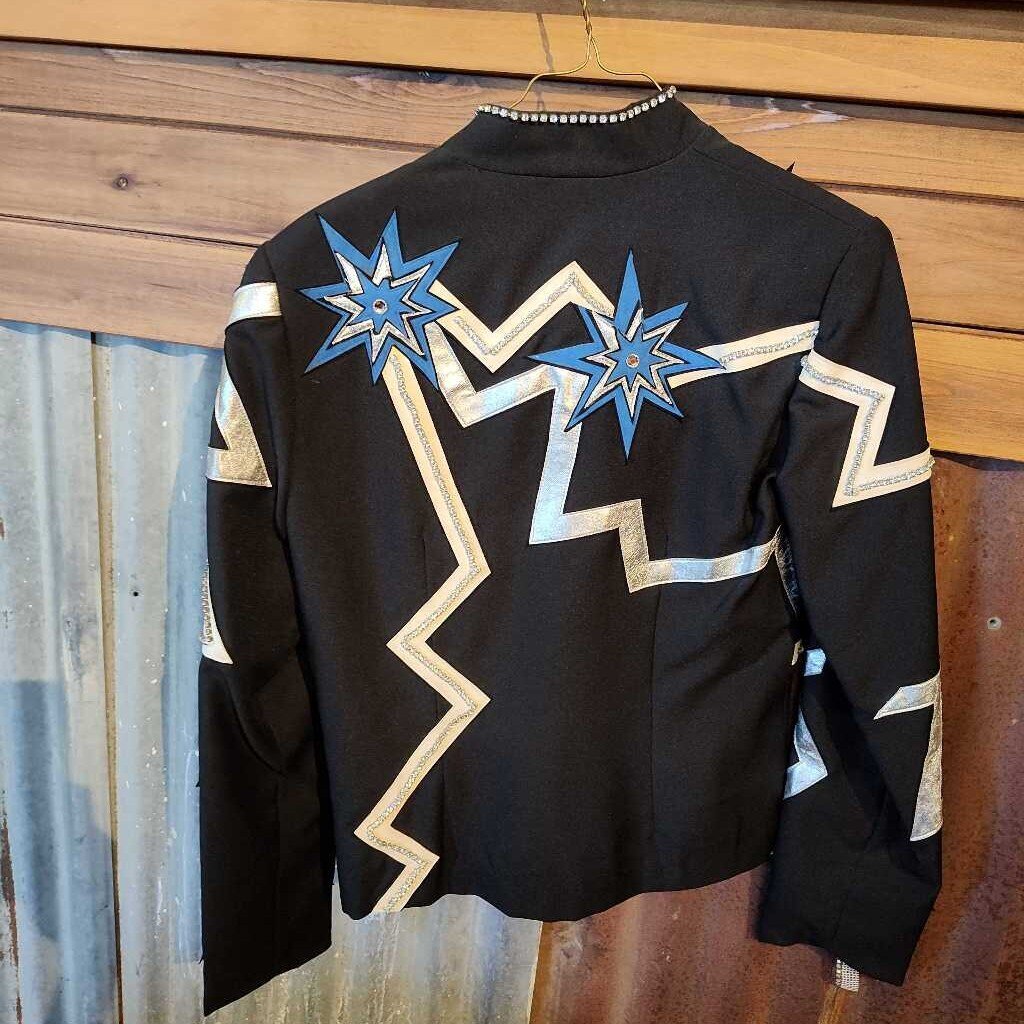 Berry Fit Western Show Shirt, Black