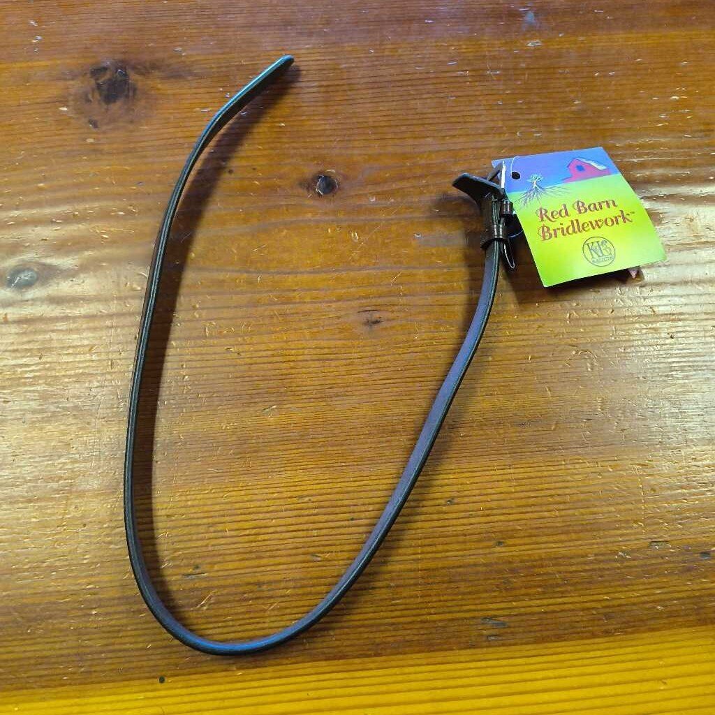 Red Barn Noseband, Brown, Size Horse