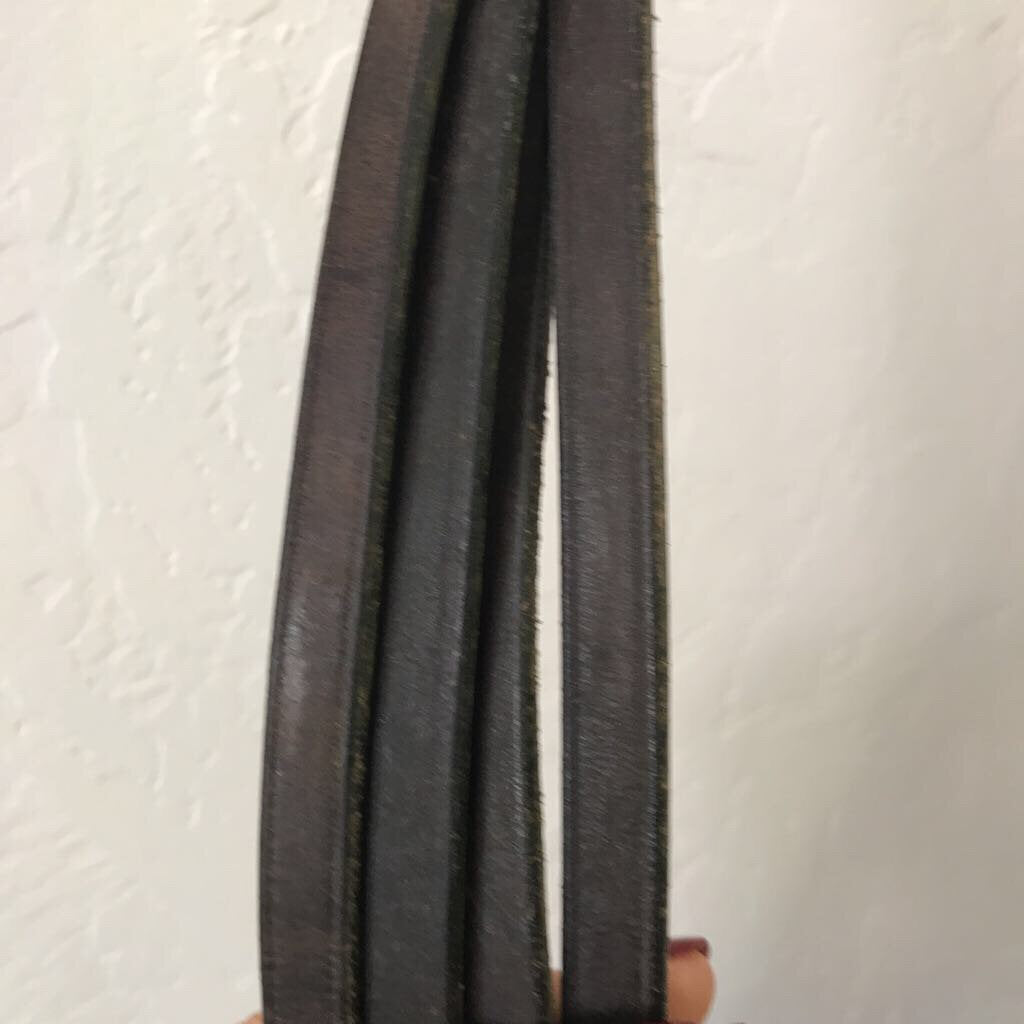 English Flat Leather Reins, Brown, Size Horse