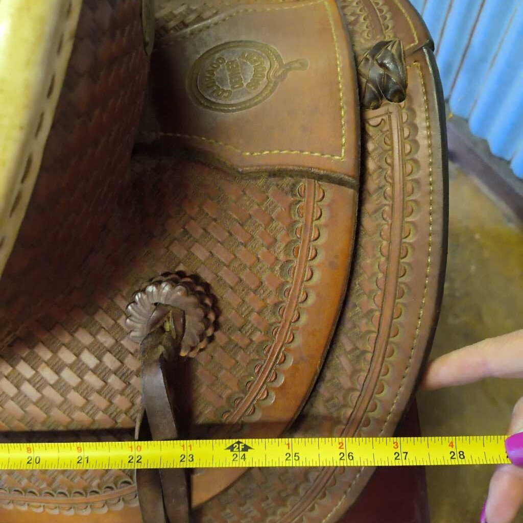 Colorado Wade Style Roper Saddle, Brown, 15" seat