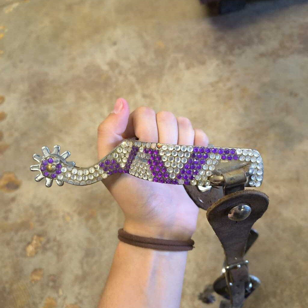 Spurs with Straps, Antiqued