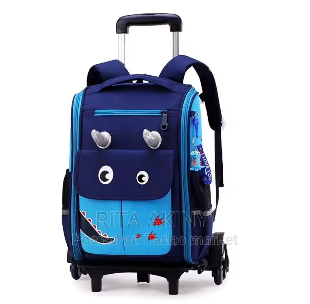 *Rolling Trolley School Bag