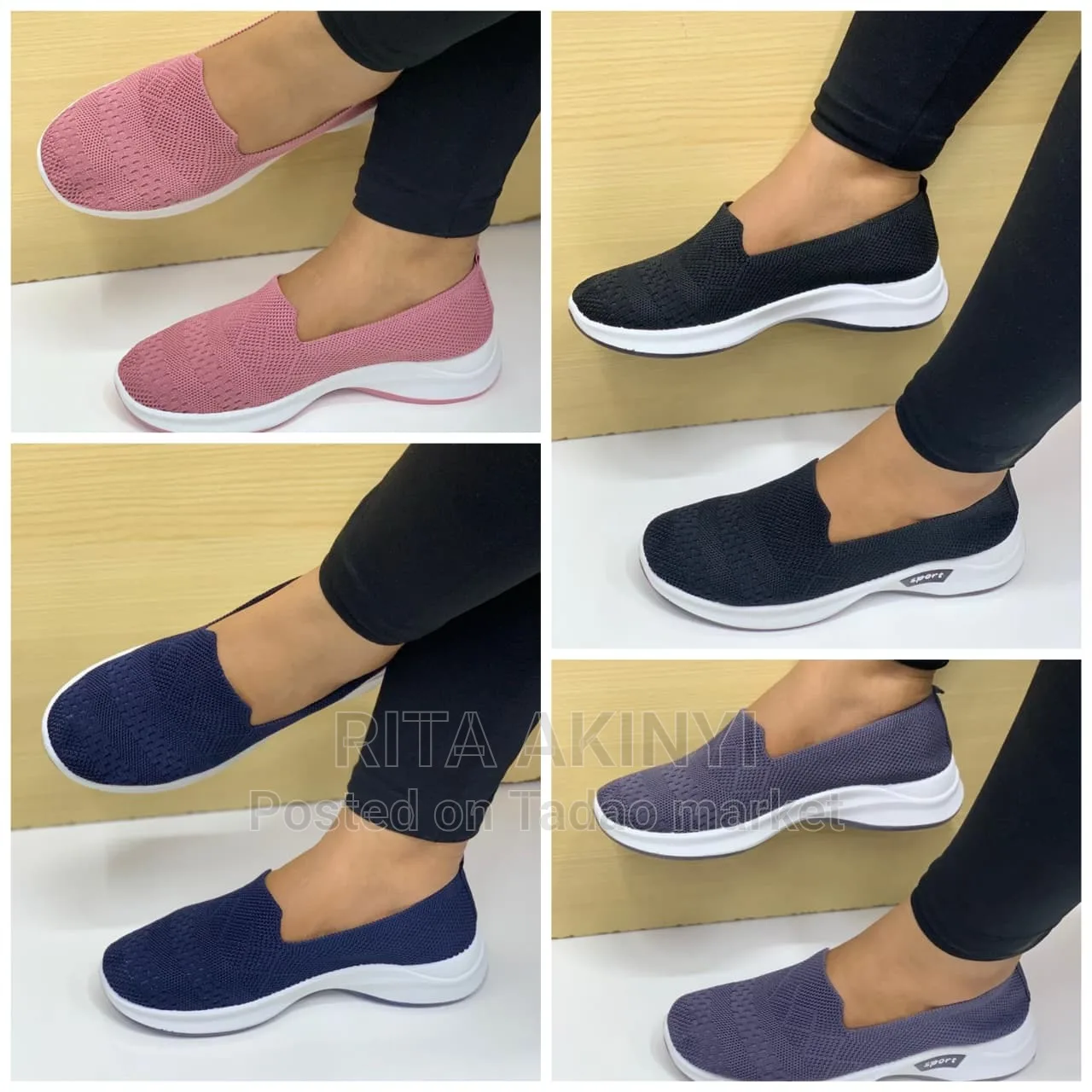Flat sports shoes 3