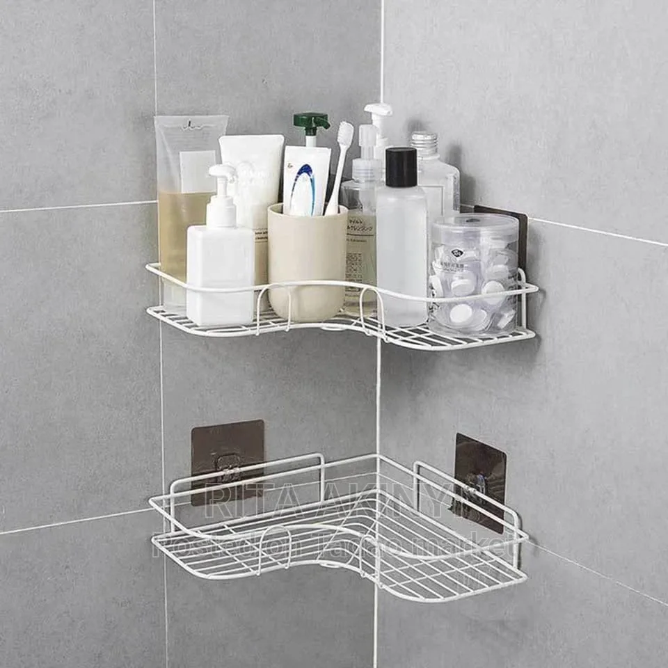 Bathroom corner shelves 2