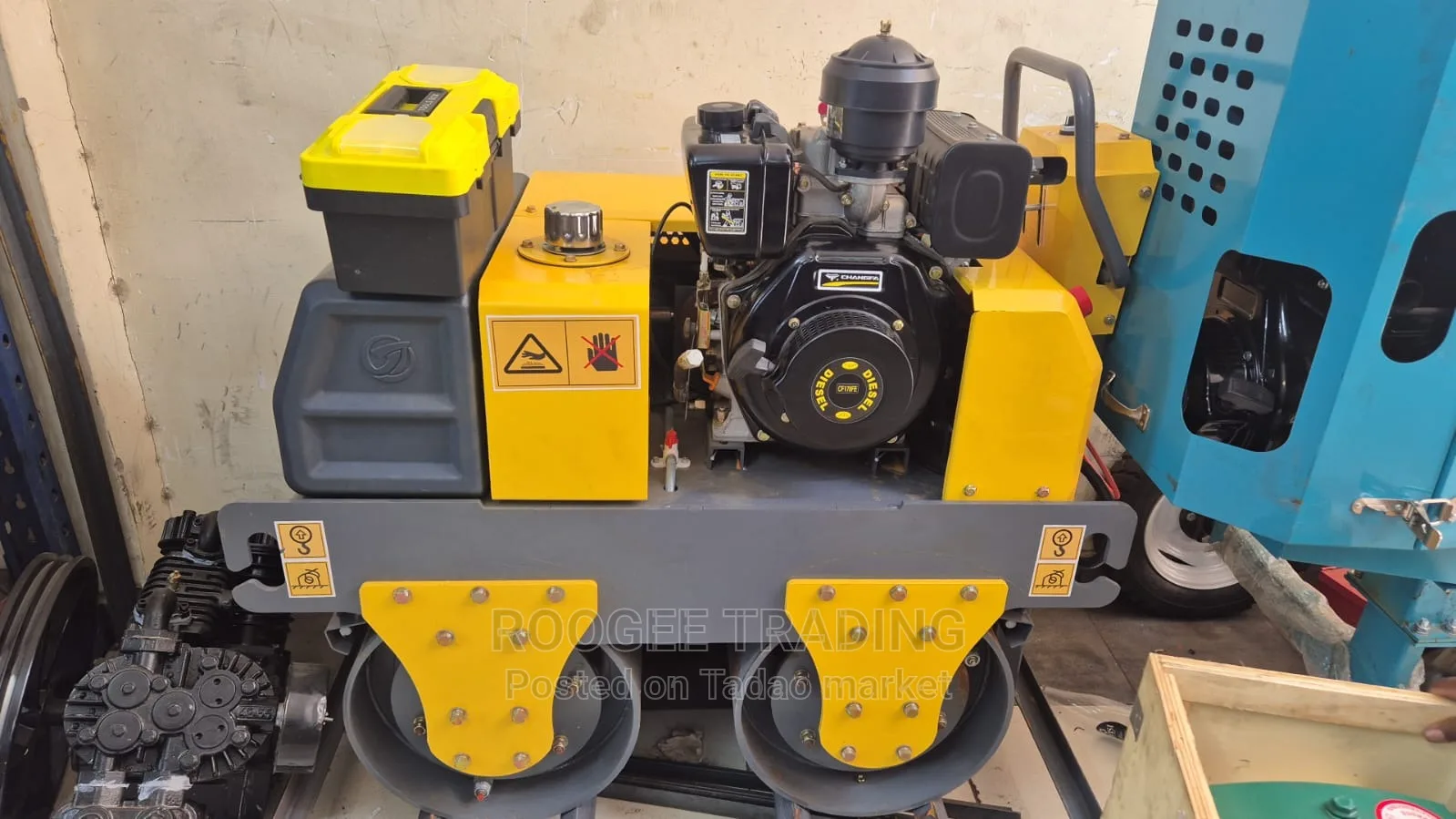 DOUBLE DRUM COMPACTOR (WALK-BEHIND) FOR SALE 2