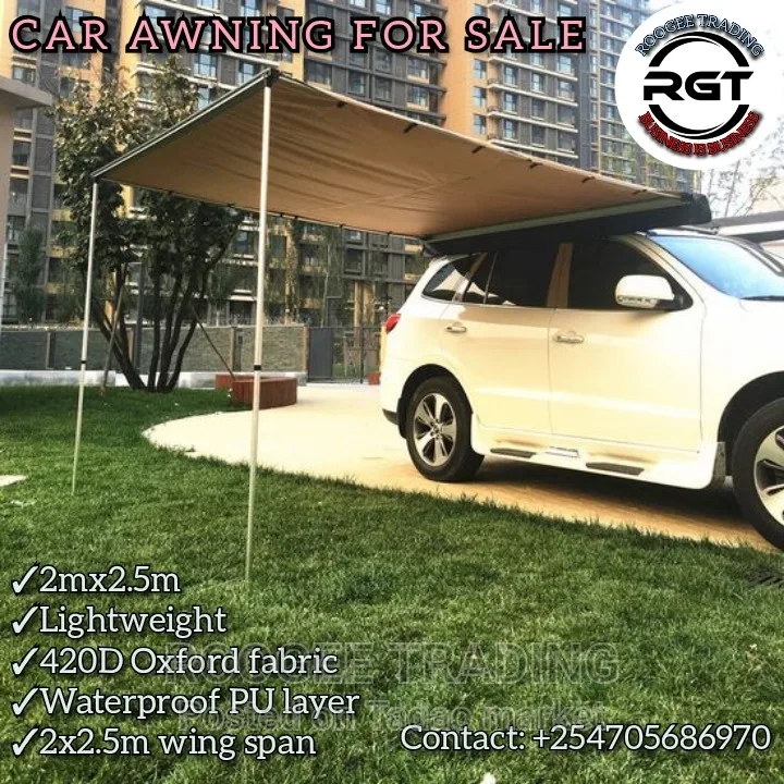 270 DEGREE CAR AWNINING WITH LED FOR SALE 2