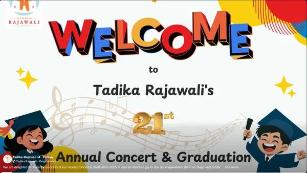 21st Annual Concert & Graduation