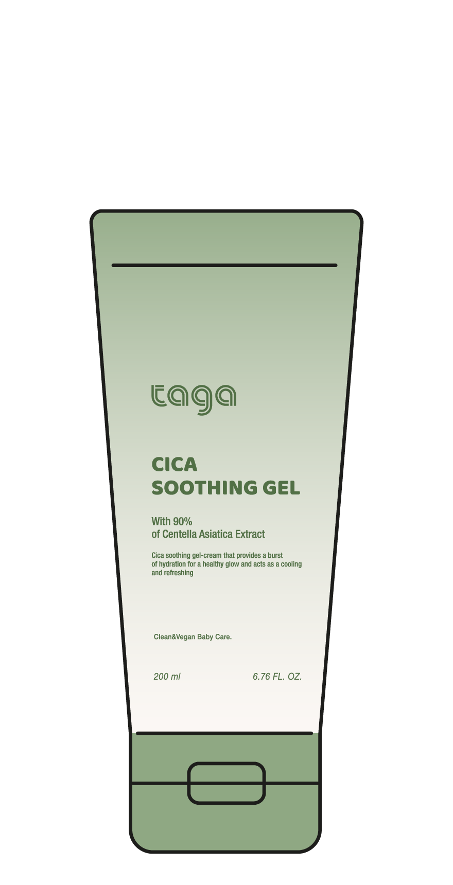 Cica Soothing Gel 200ml