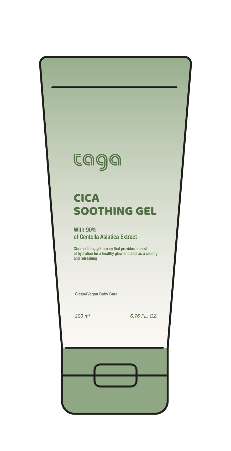 Cica Soothing Gel 200ml