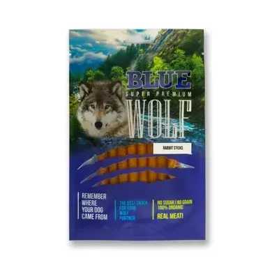 BLUE WOLF חטיף פרימיום לכלב – דג מלופף על עור בקר