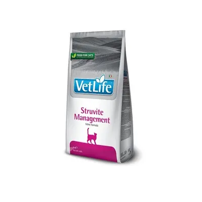 VetLife מזון רפואי יבש לחתולים | טיפול ומניעת אבני סטרובייט ודלקות שתן | 5 ק״ג