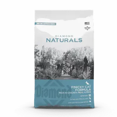 דיימונד נטורלס | Diamond Naturals מזון יבש מלא לחתולים בררניים | עוף ואורז | 3 ק