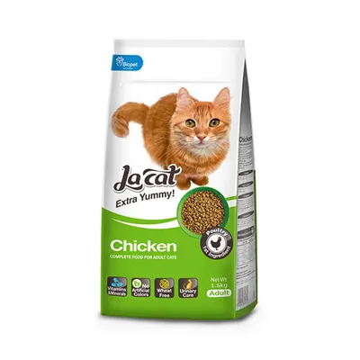להקט | LaCat מזון יבש מלא לחתולים בוגרים | עוף | 7.2 ק״ג
