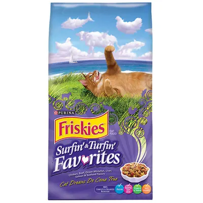 פריסקיז | Friskies מזון יבש מלא לחתולים בוגרים | מעדני החתול | 1.4 ק״ג
