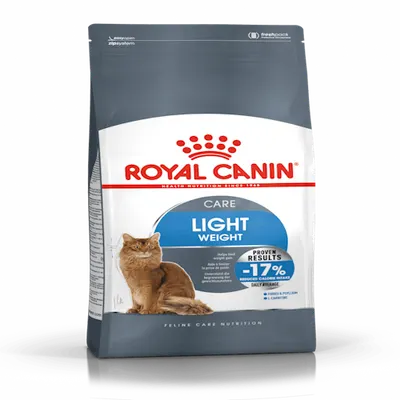 Royal Canin רויאל קנין מזון יבש מלא לחתולים בוגרים | לייט להפחתת משקל | 8 ק״ג