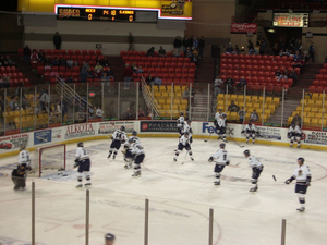 Game 1 2007 ECHL National Conference Quarterfinals Alaska Aces vs Victoria Salmon Kings