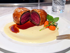 Beef wellington from Hell's Kitchen in South Lake Tahoe.