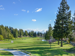 Crisp day on the golf course.