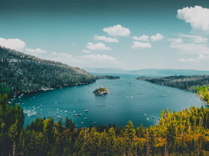 Emerald Bay State Park in the Fall