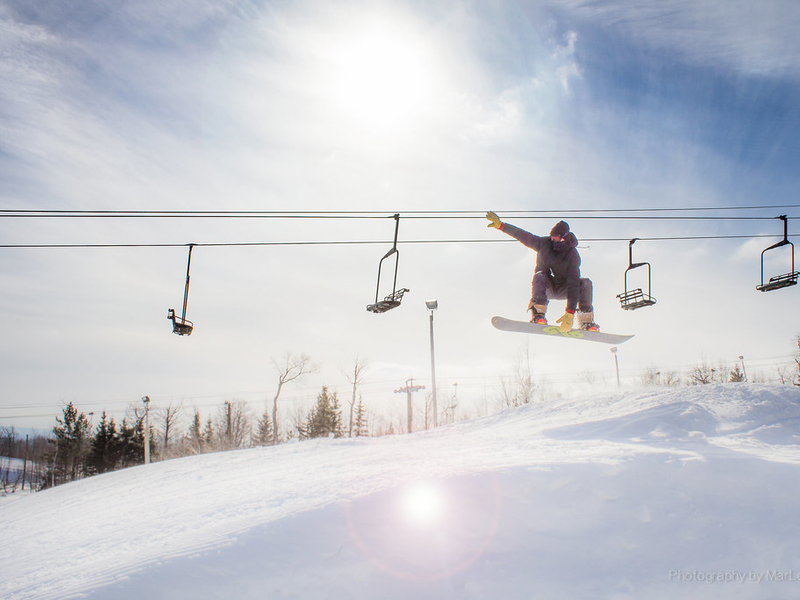 Snowboarding