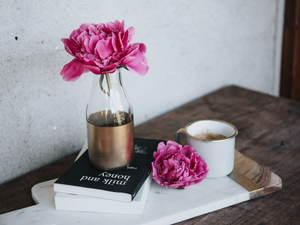 Rustic flower vase