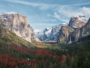 A bit less edited version of the the Yosemite Valley.