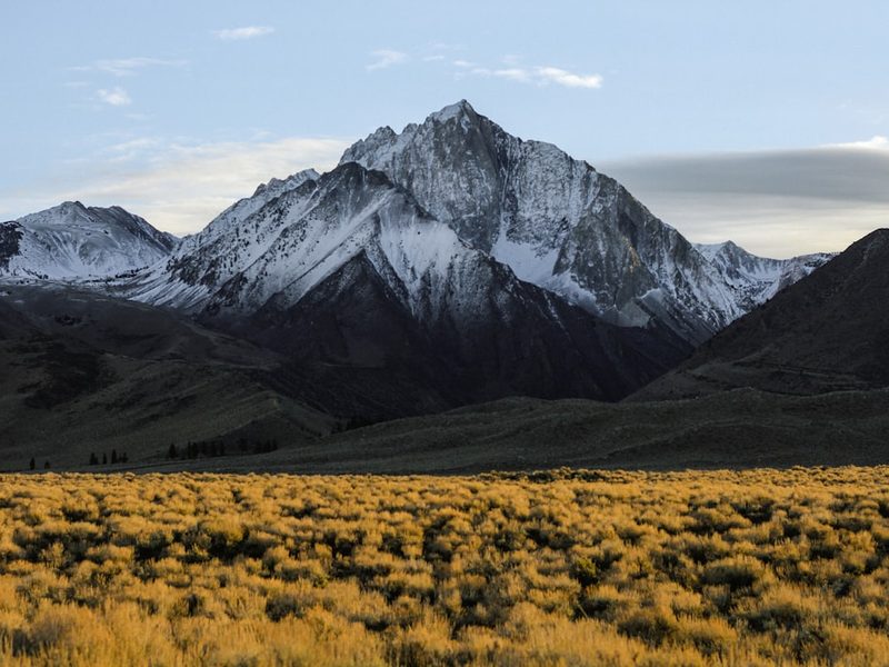 One of the most beautiful destination in California are the Sierra Nevada Range both in the summer and winter.