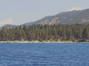 View across a lake