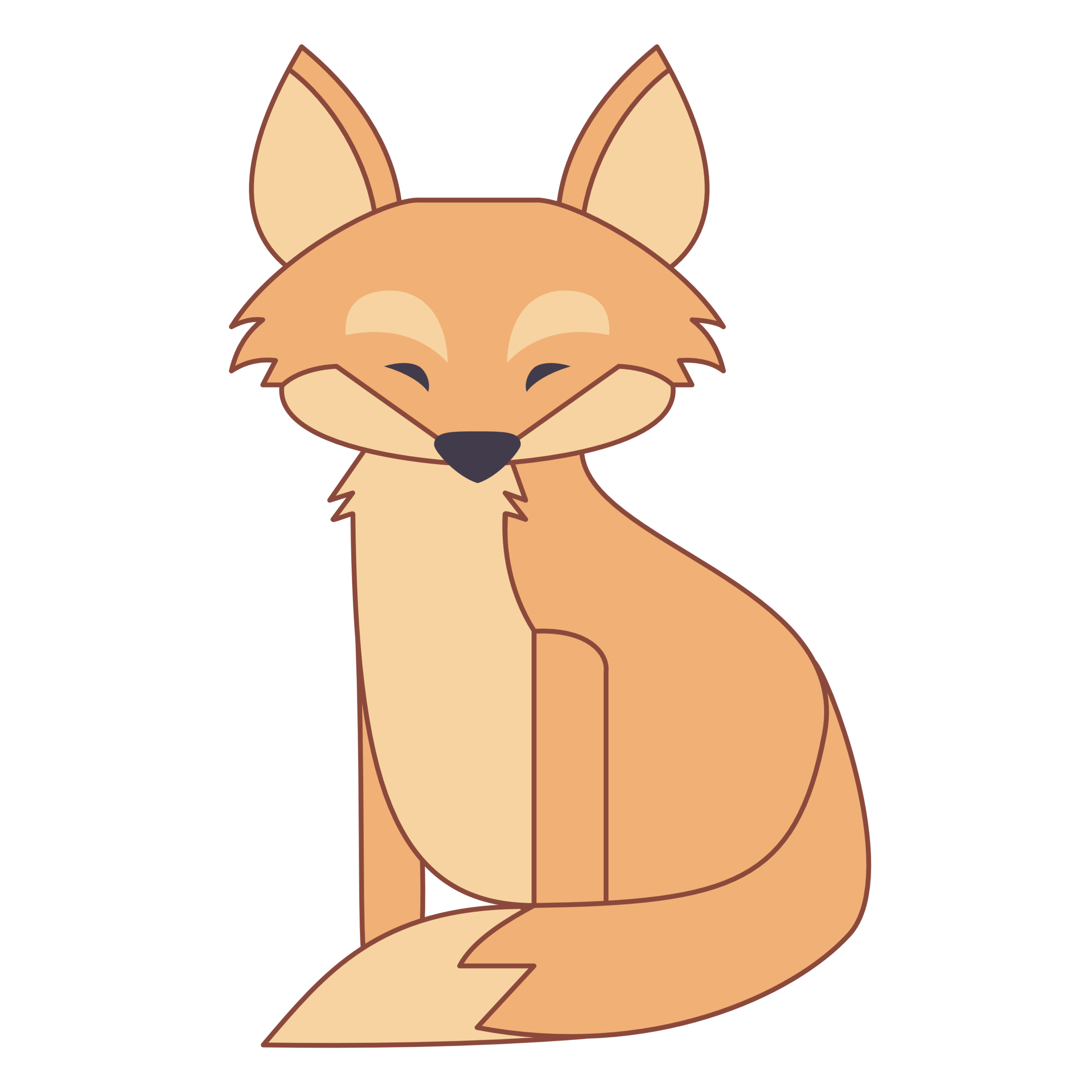 Fuchs Maskottchen