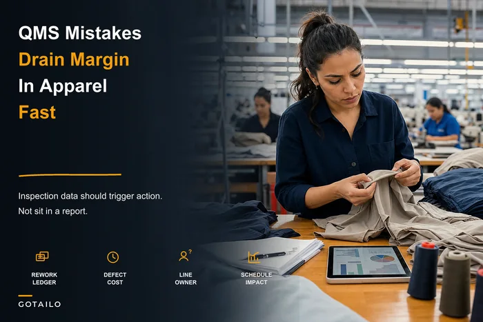 Common QMS mistakes that cost apparel programs time and margin — and how to fix them