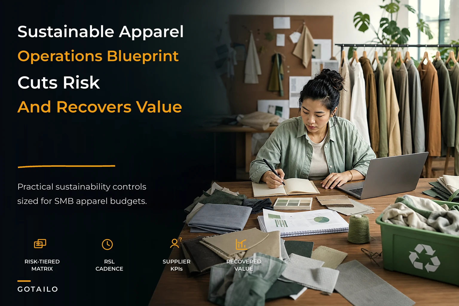Sustainable operations blueprint for SMB apparel brands and suppliers
