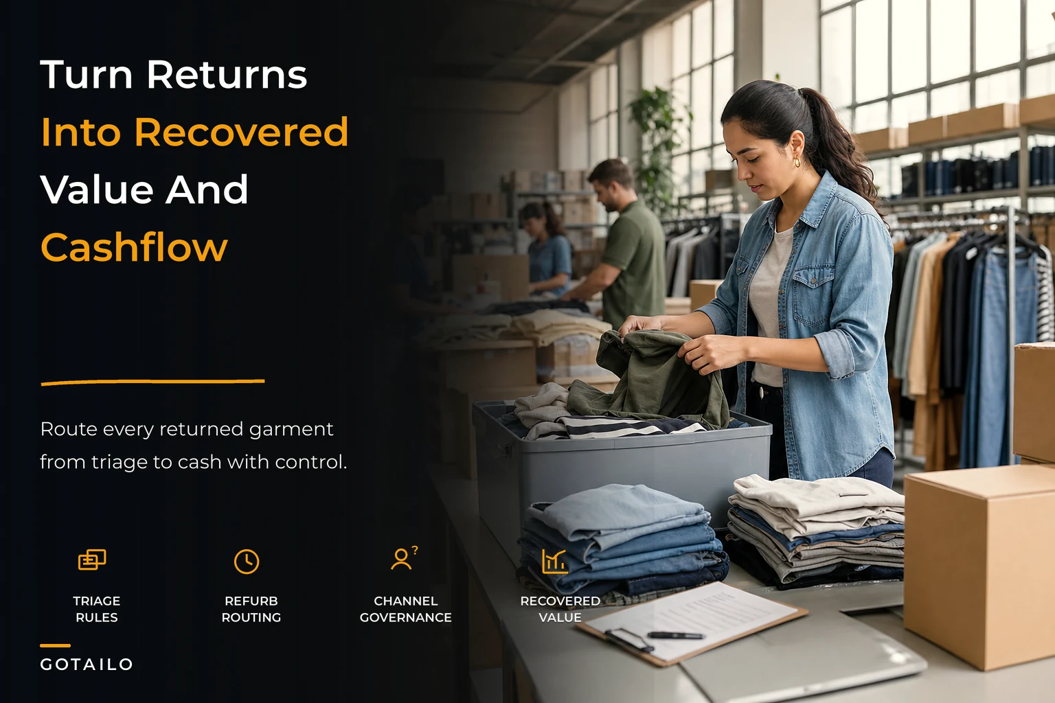 Turn returns into cash: a recovered‑value reverse‑logistics operating model for apparel brands