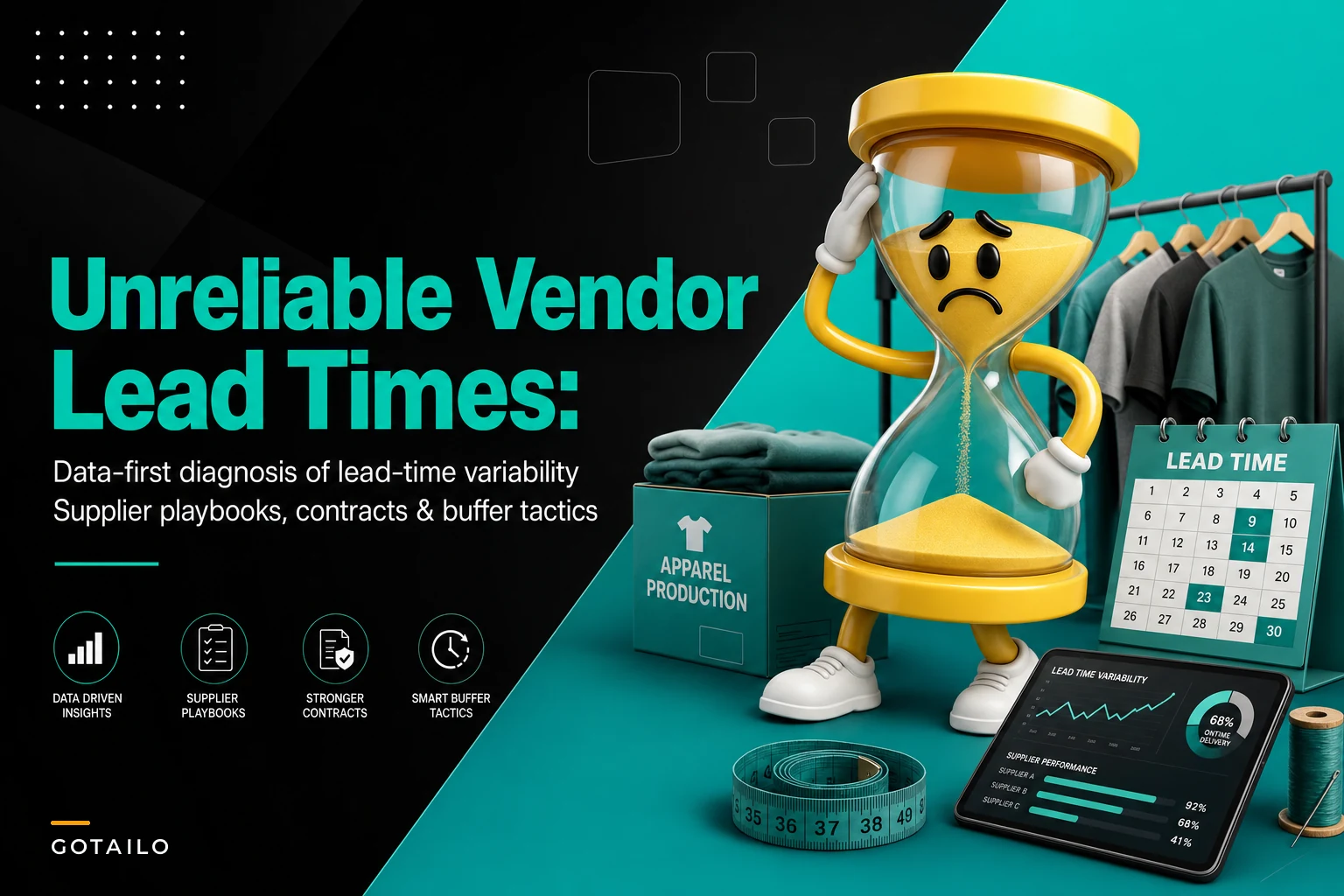 Unreliable vendor lead times derailing launches? A data-first diagnosis and mitigation playbook