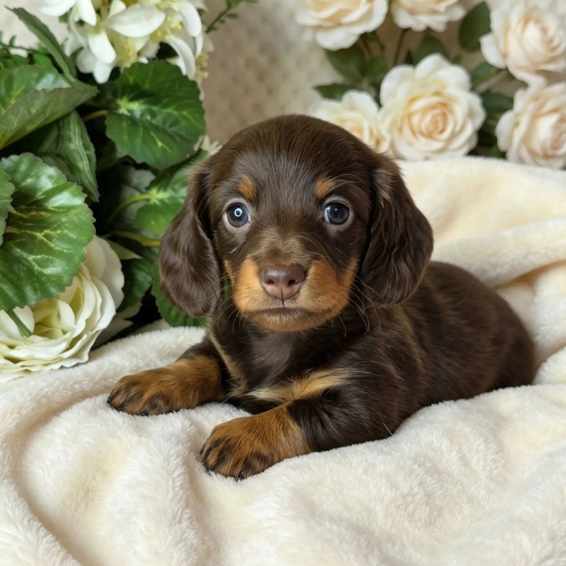 Chocolate and Tan Girl