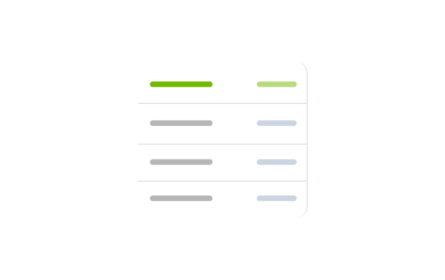 Vertical menu