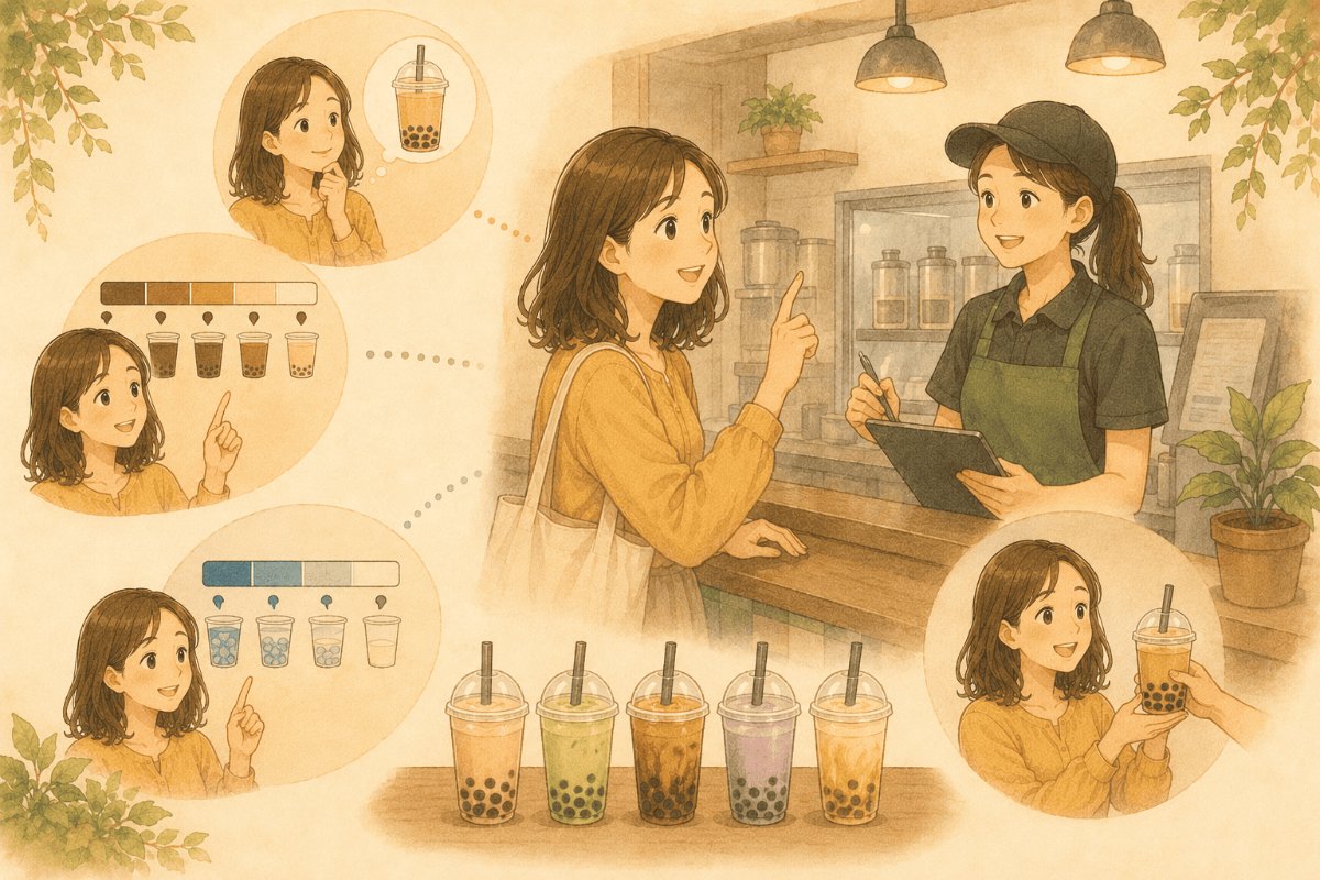 台湾でタピオカを注文する中国語｜甜度・冰塊の伝え方完全ガイド