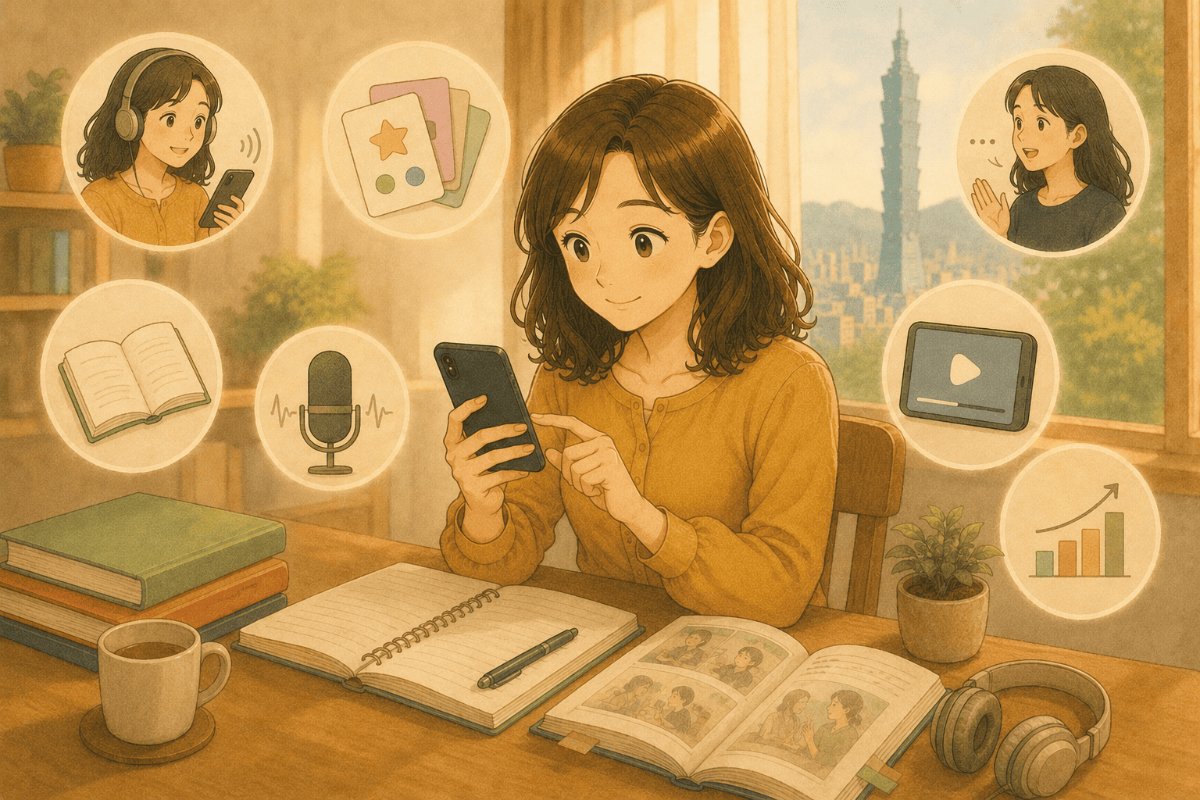 台湾華語が学べるアプリまとめ｜「専用アプリがない問題」の正解は組み合わせ