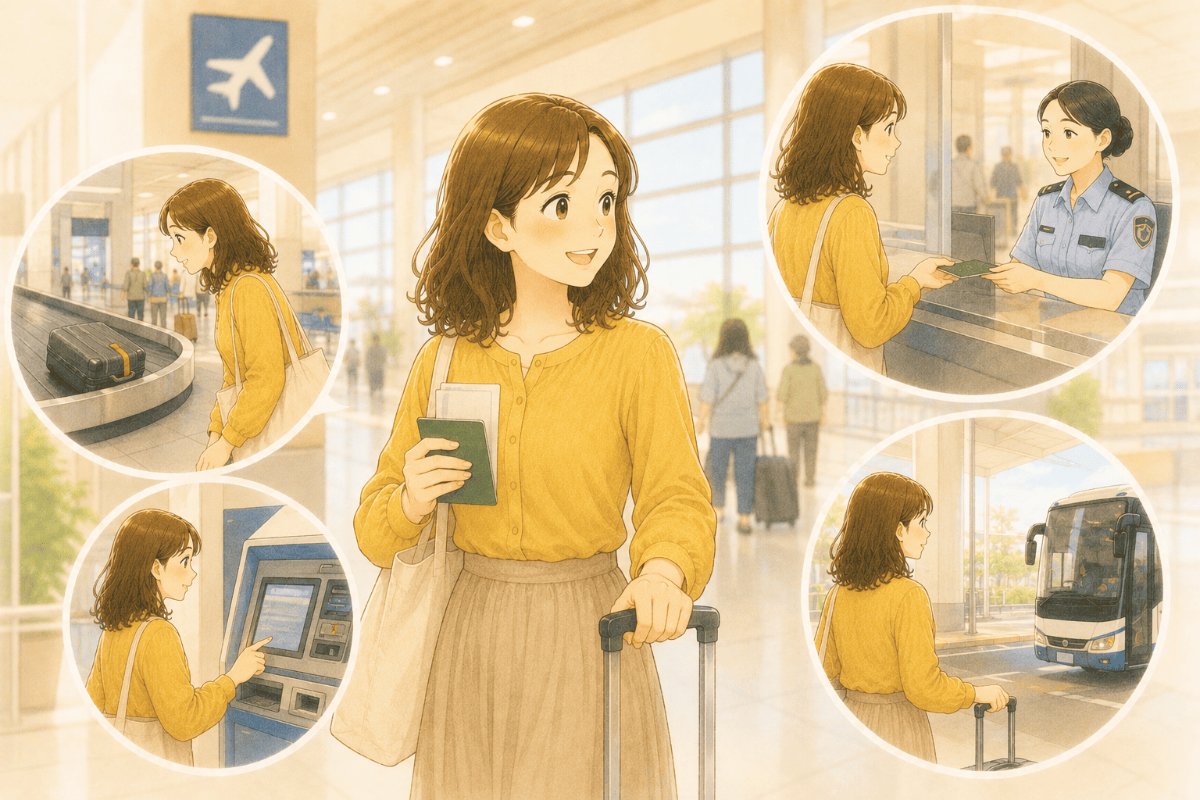 台湾の空港・入国審査で使う中国語｜到着から市内移動まで