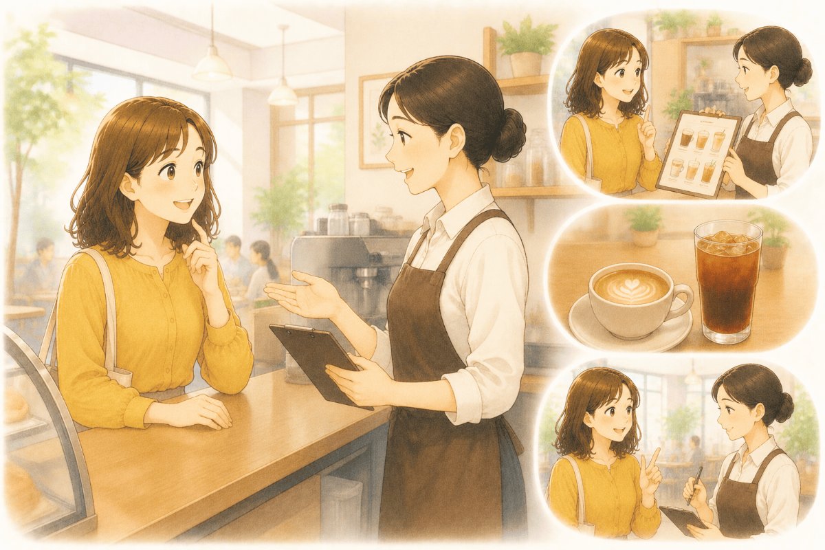 台湾のカフェで使う中国語｜注文・ホット／アイス・カスタムを解説