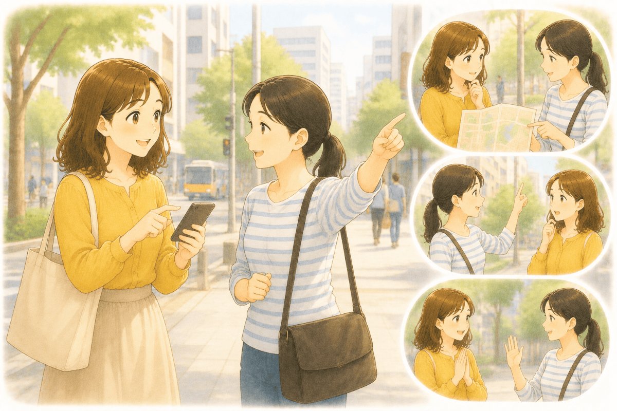 中国語で道を聞く｜台湾で使える聞き方・聞き取りフレーズ