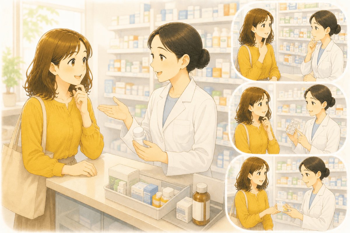 台湾の薬局で使う中国語｜症状・薬の希望を伝えるフレーズ