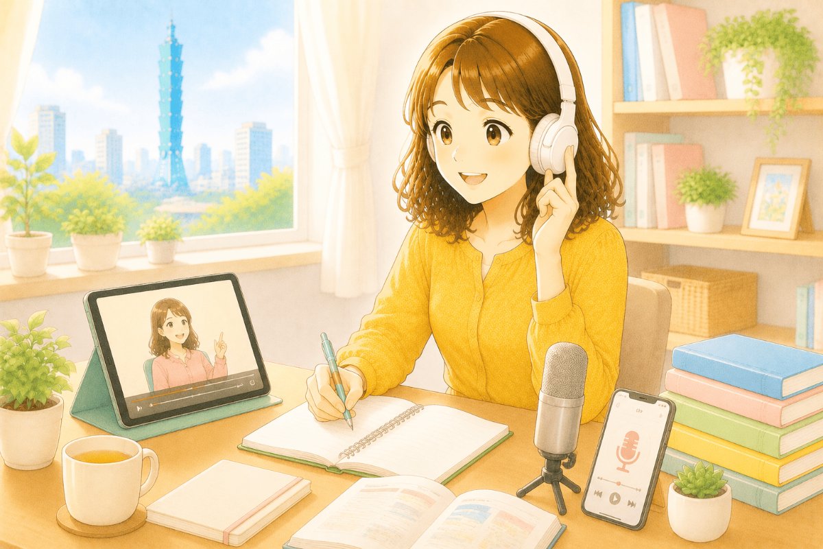 台湾華語を学べるYouTube・Podcast7選｜初心者向け勉強法も解説