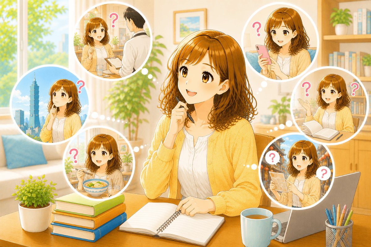 中国語の疑問文まとめ｜「嗎・呢・疑問詞」の語順と作り方