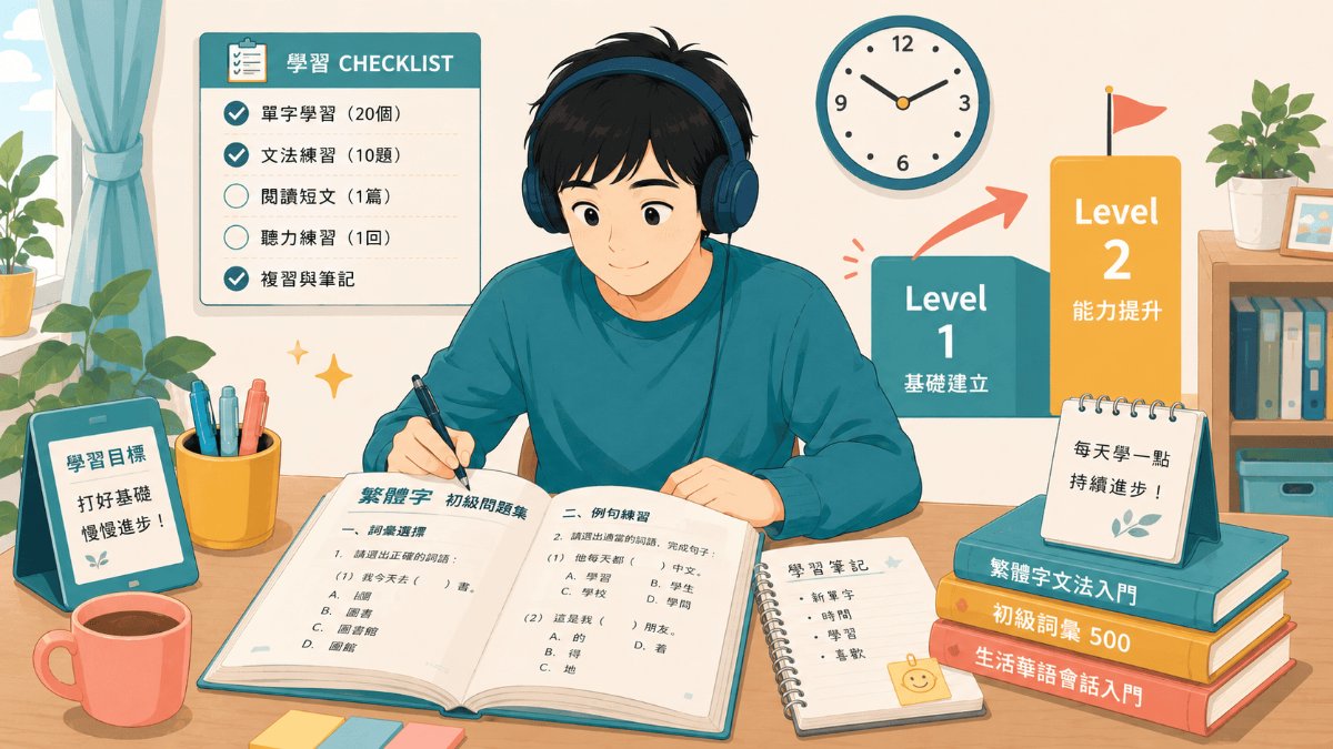 TOCFL Band A対策｜出題形式・勉強法・公式模擬問題の使い方