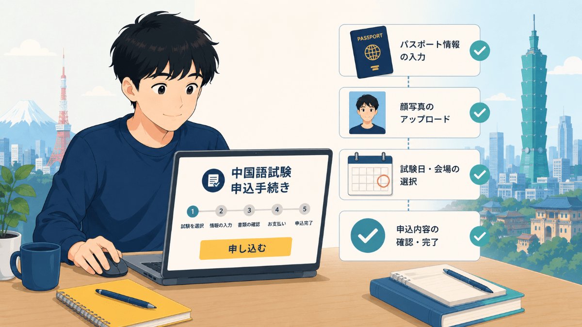 TOCFLの申し込み方法｜日本・台湾での受験手順と注意点