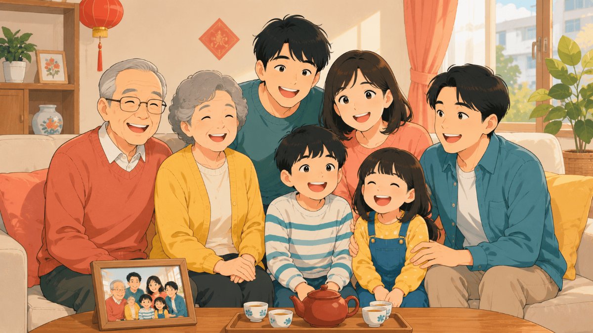 中国語の家族の呼び方一覧｜両親・兄弟・親戚の名称まとめ