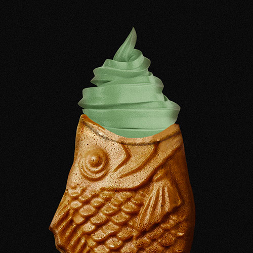 Ice-cream Taiyaki