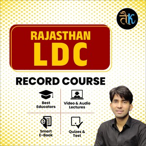 Rajasthan LDC Complete Recorded Course