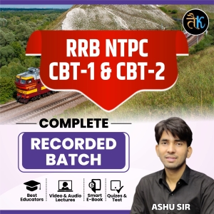 RRB NTPC CBT- 1 & CBT- 2 Complete Recorded Course